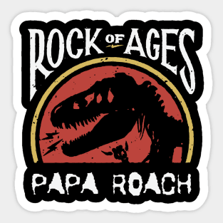 papa rock of ages Sticker